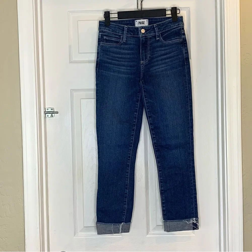 Paige Skyline Skinny Crop Jeans Size 25